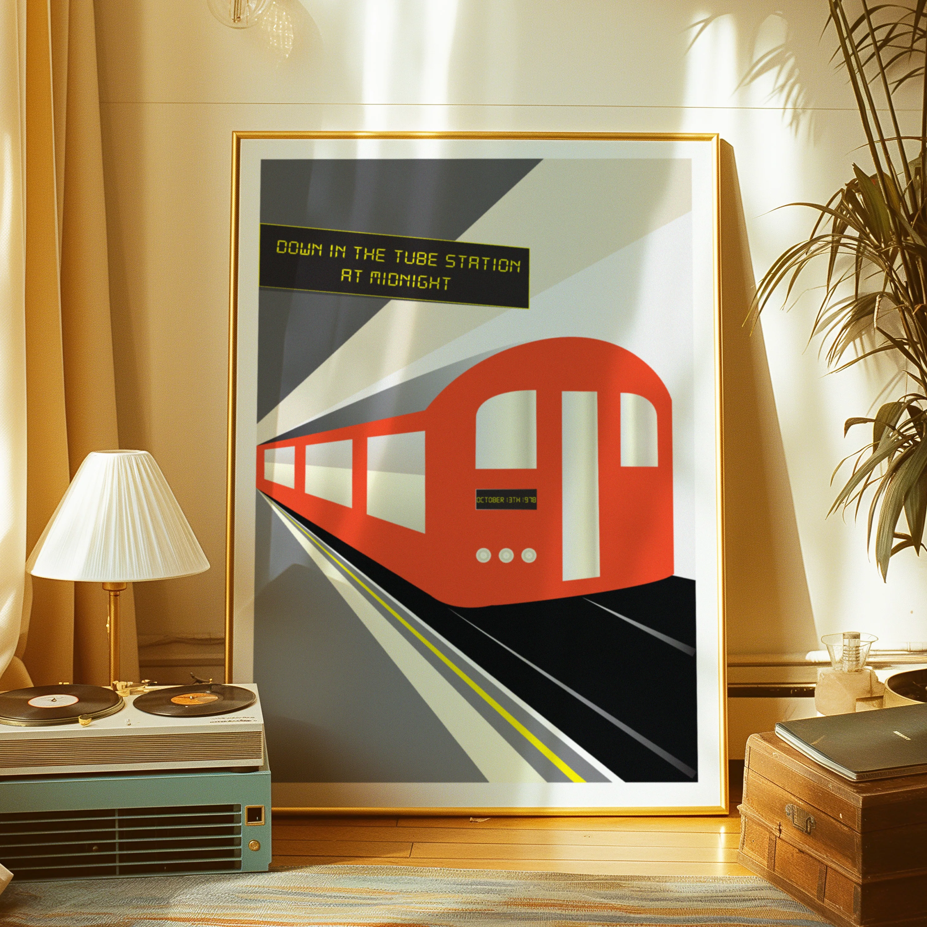 Down In The Tube Station Poster - Image 3
