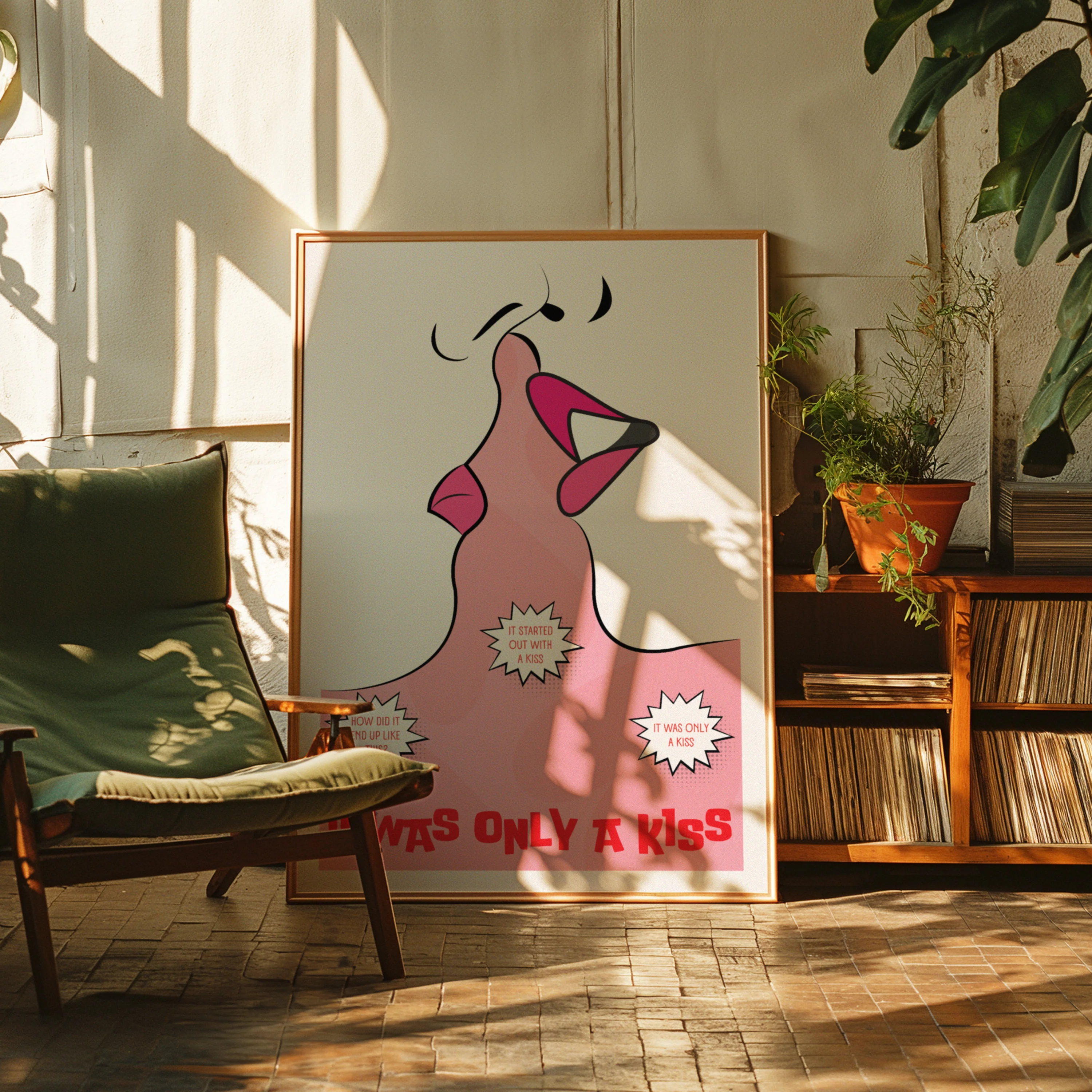 It Started Out With A Kiss Poster - Image 3