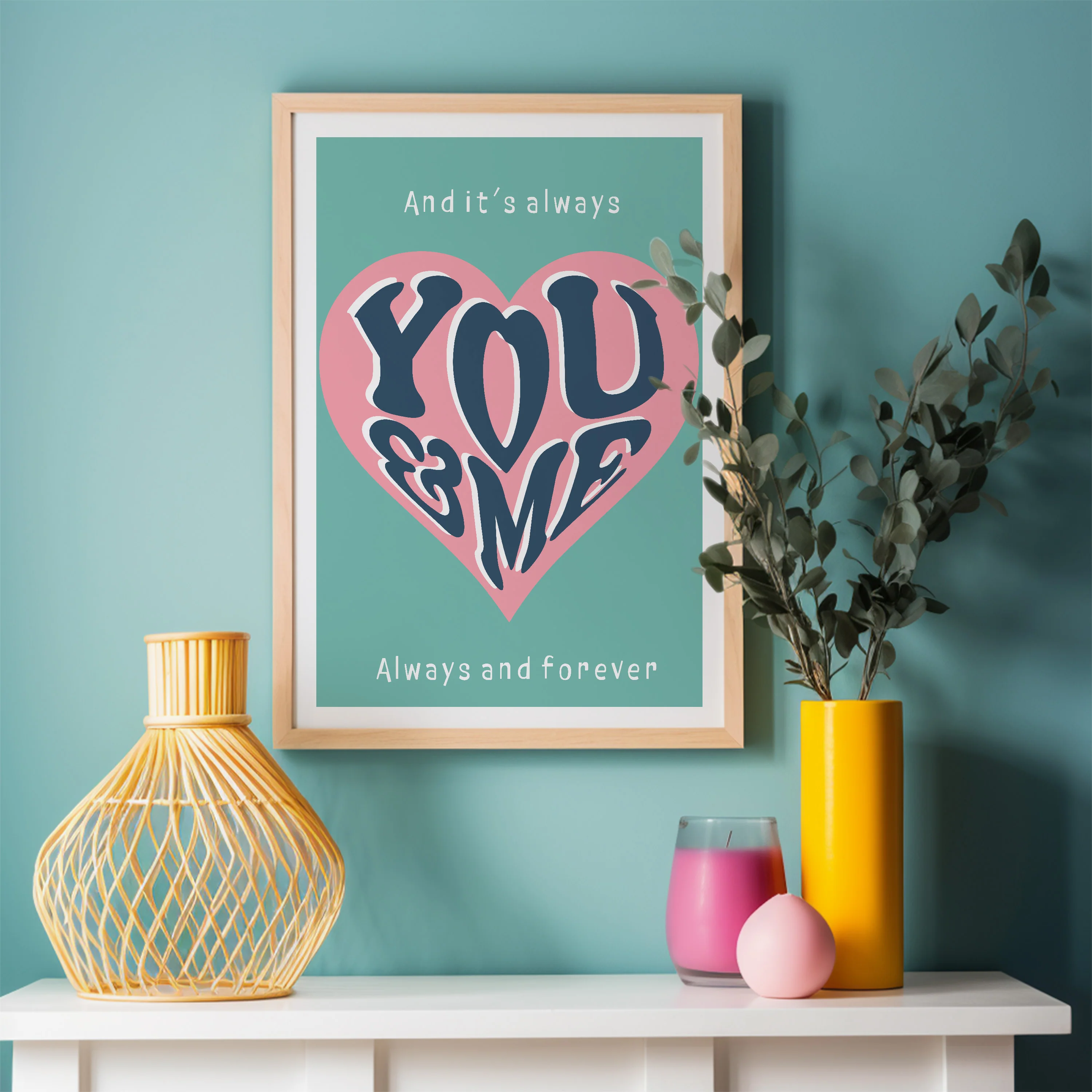 You And Me Song Poster - Image 3