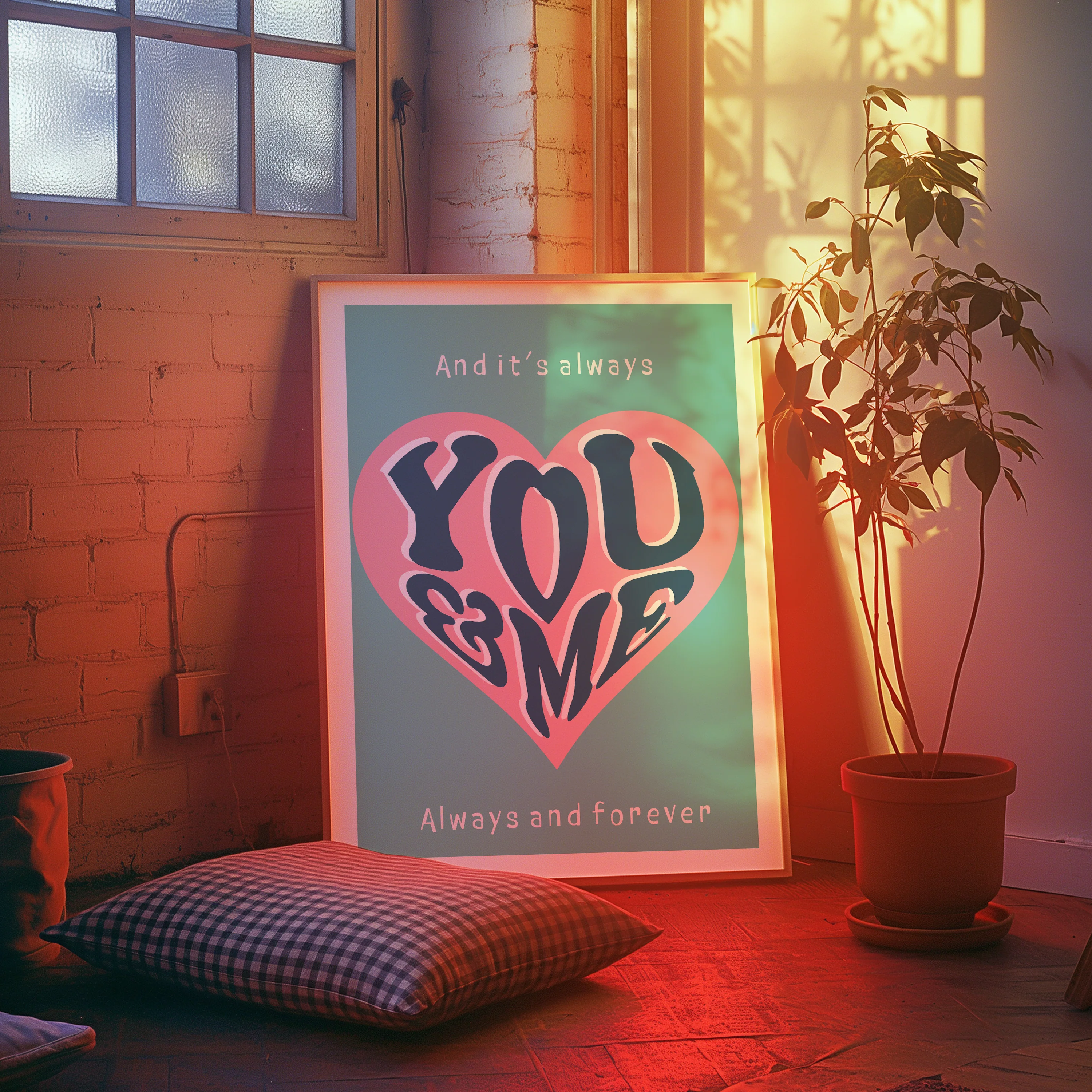 You And Me Song Poster - Image 9